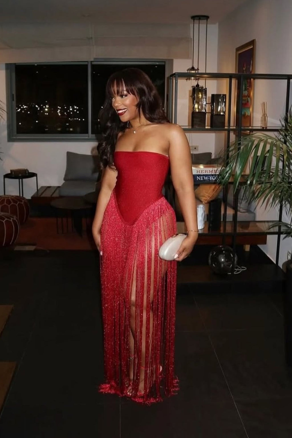 Fringe Me Bandage Dress