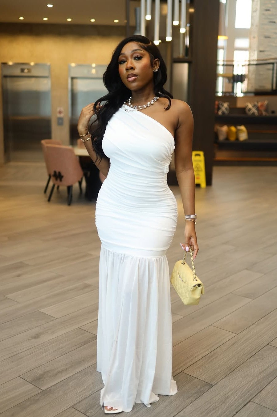 Aretha Spilt Maxi Dress