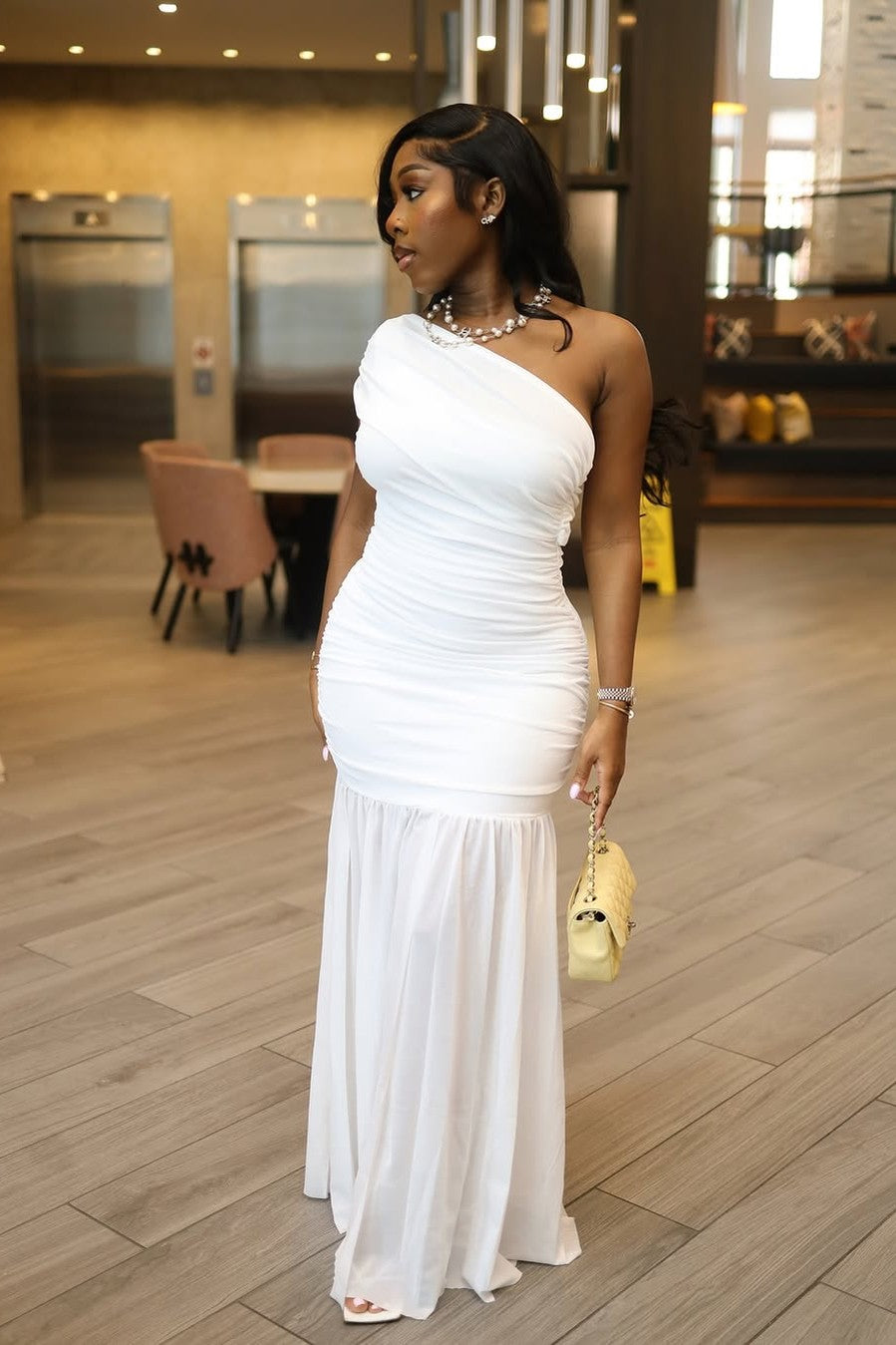 Aretha Spilt Maxi Dress