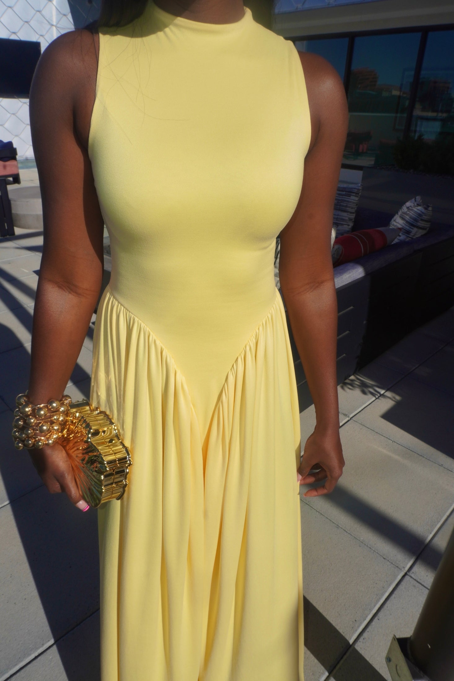 Valenti Maxi Dress (Yellow)