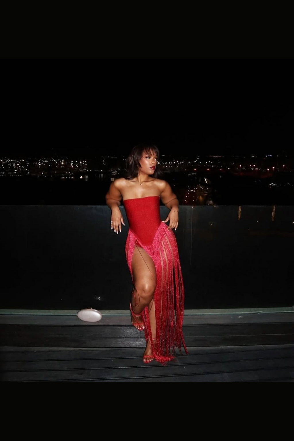 Fringe Me Bandage Dress