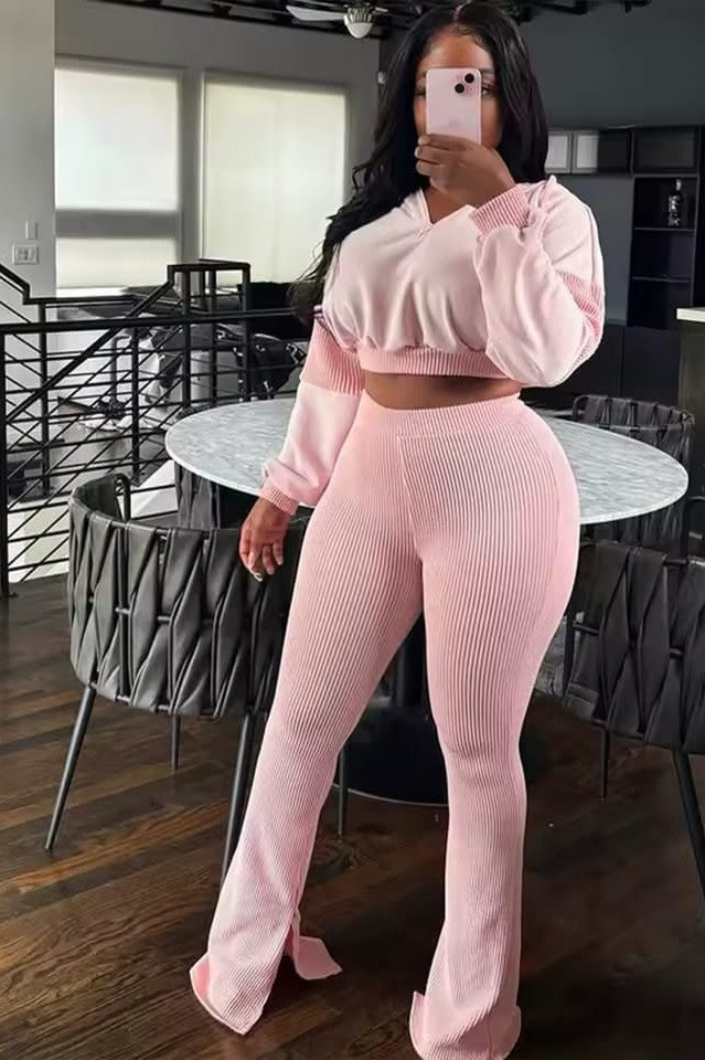 Sophie Sweatpants Set (Pink)