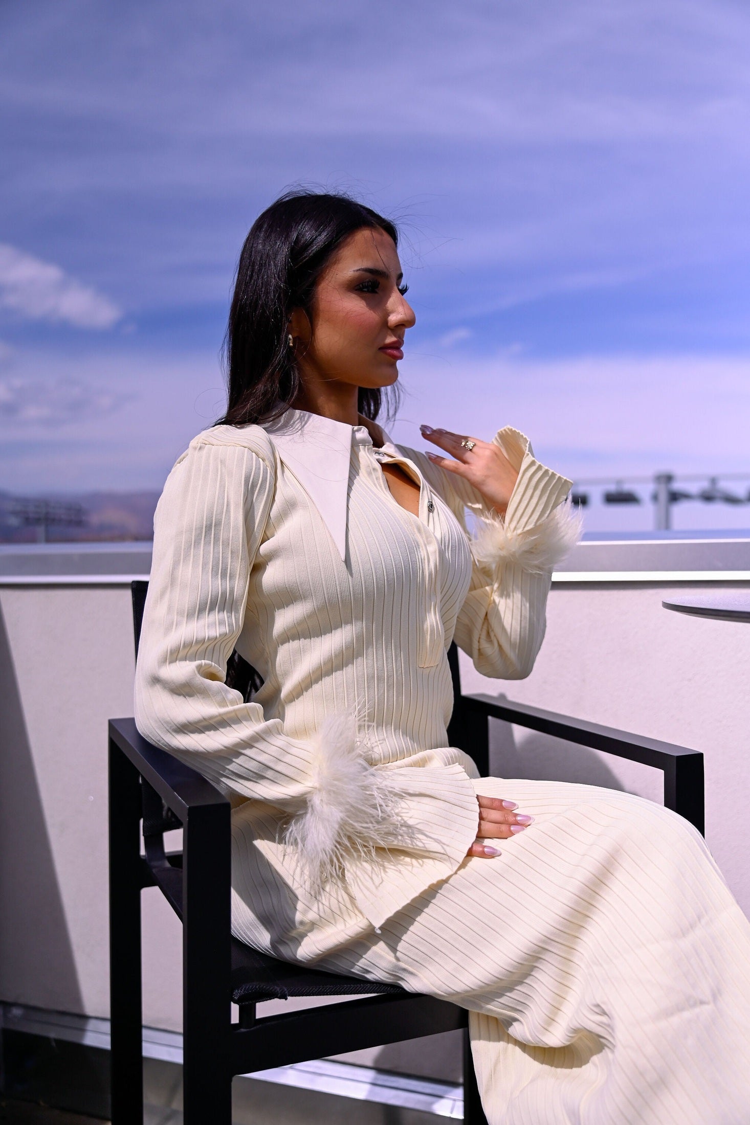 Wendy Ribbed Maxi Dress – PiecesByXK