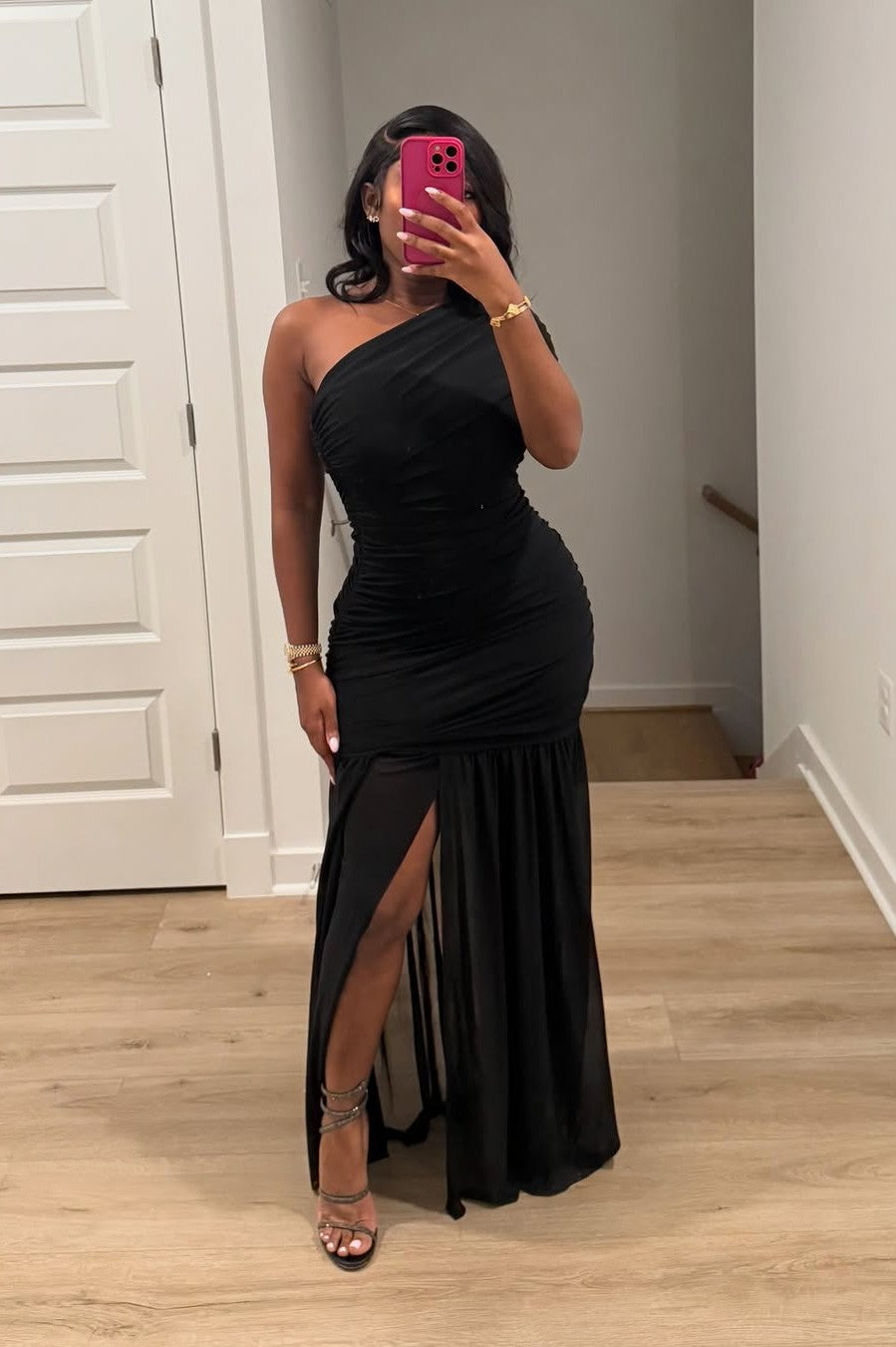 Aretha Spilt Maxi Dress