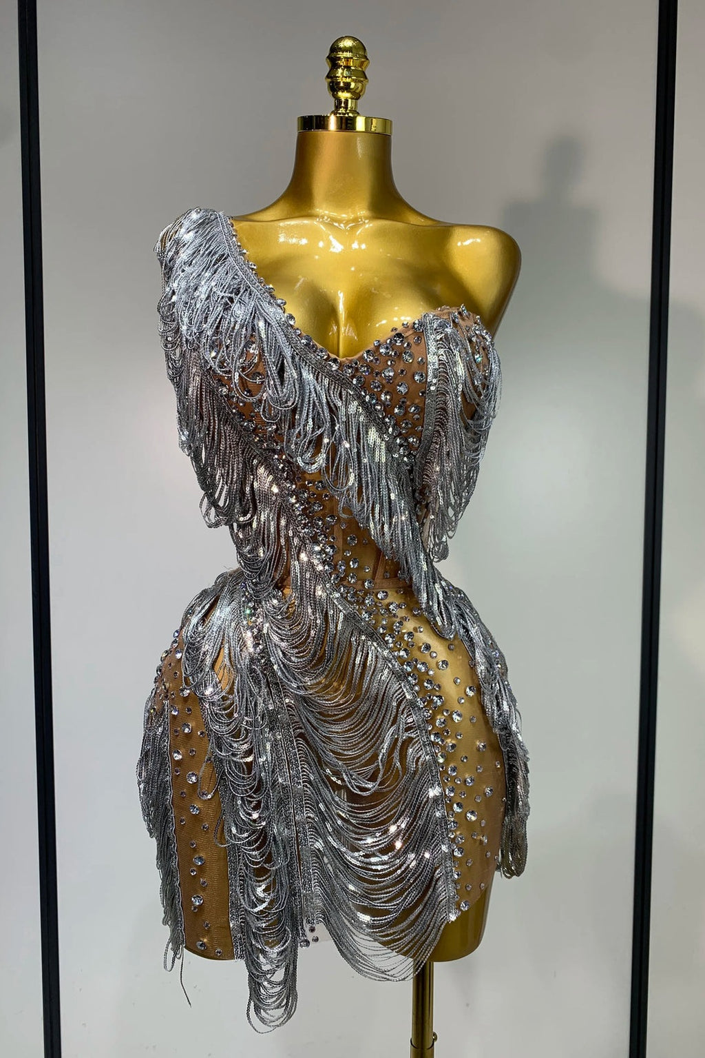 Silver Diva Dress