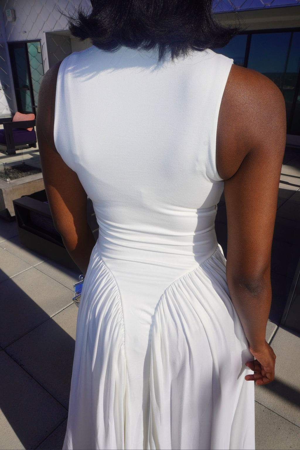 Valenti Maxi Dress (White)