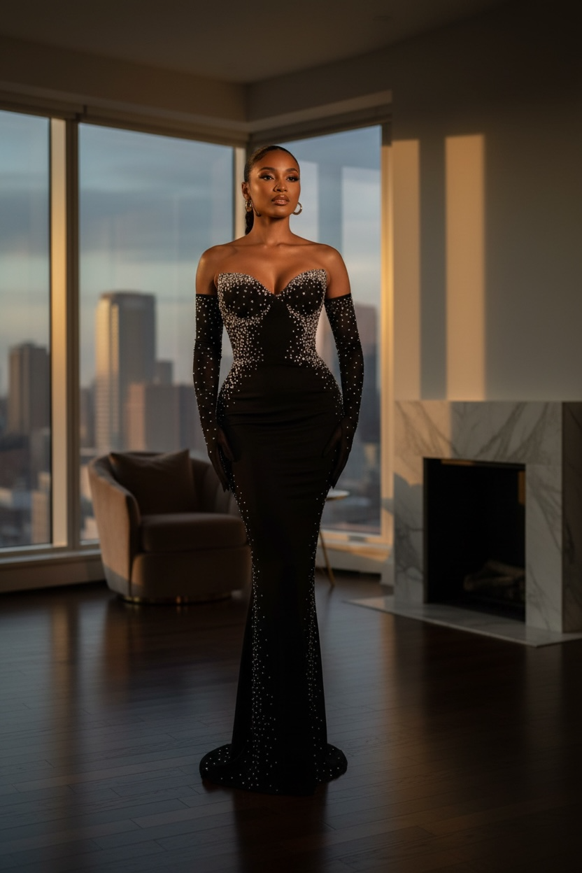 Oasis Crystal Bandage Dress