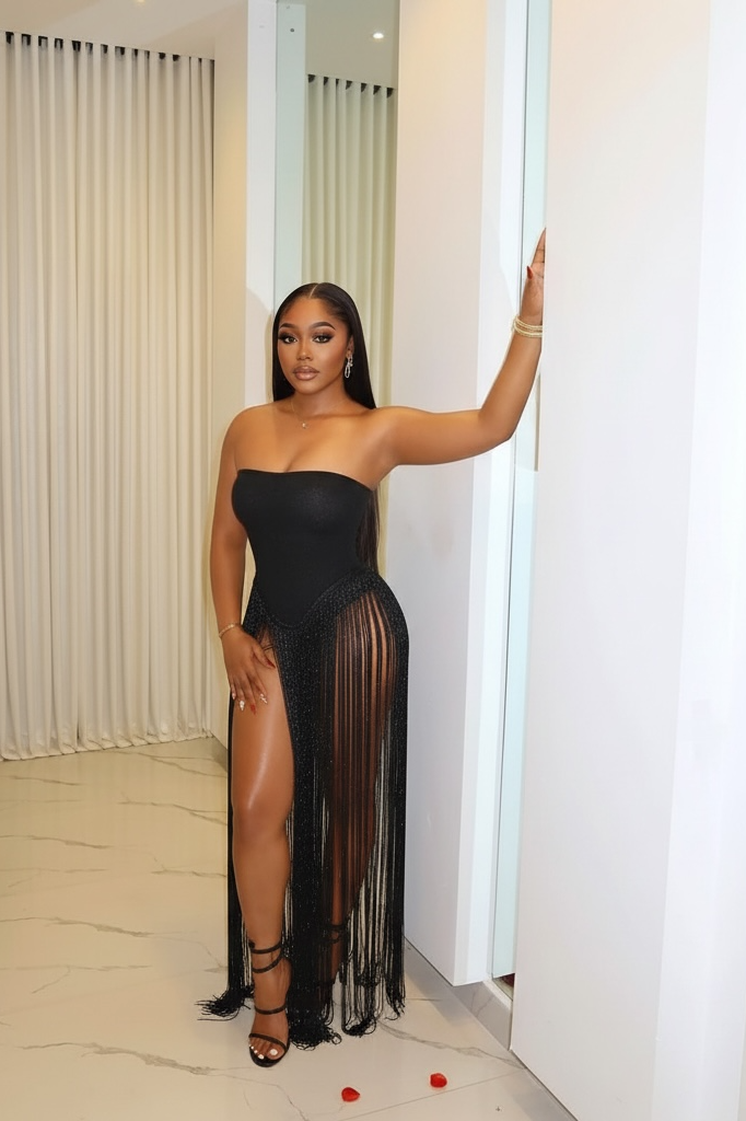 Fringe Me Bandage Dress