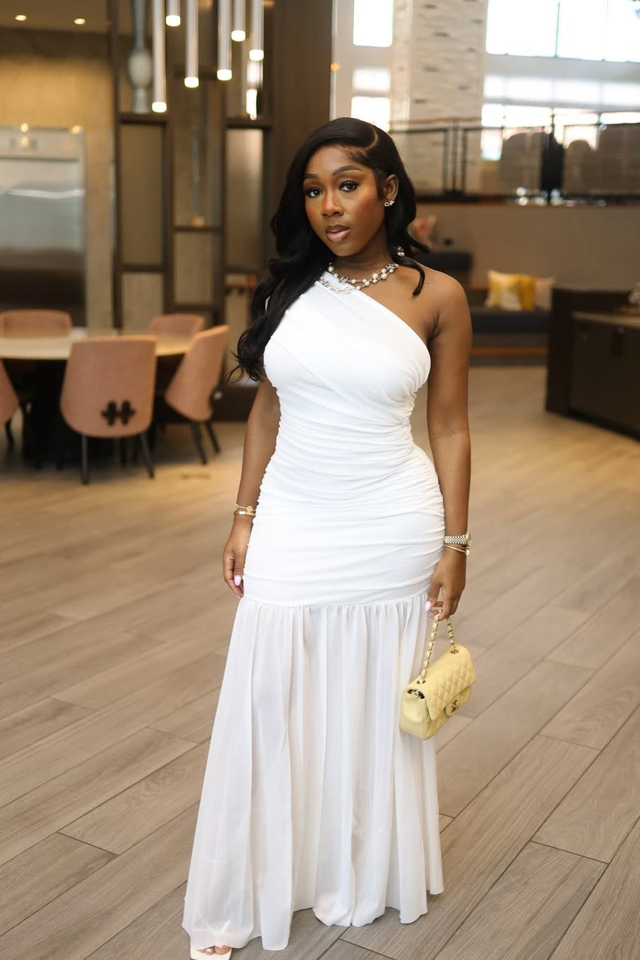 Aretha Spilt Maxi Dress