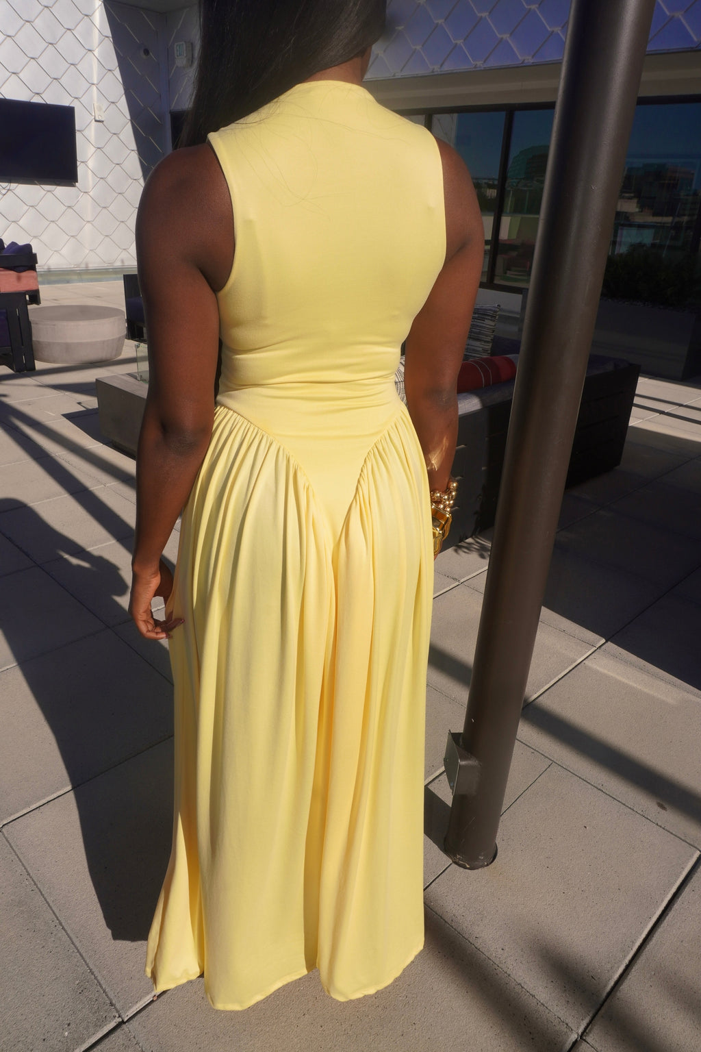 Valenti Maxi Dress (Yellow)
